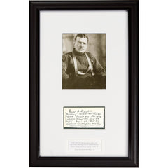Rare Ernest H. Shackleton Signed 1917 Document: “Men Wanted for Hazardous Journey...”