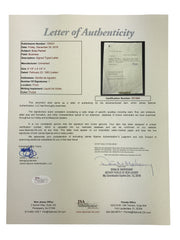 Signed Enzo Ferrari 1983 Letter: "No One Remembers Who Took Second Place....”
