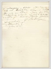 Rare “THE FATHER OF THE COMPUTER” Charles Babbage Signed 1838 Letter Gathering Support for his analytical Engine(first computer)