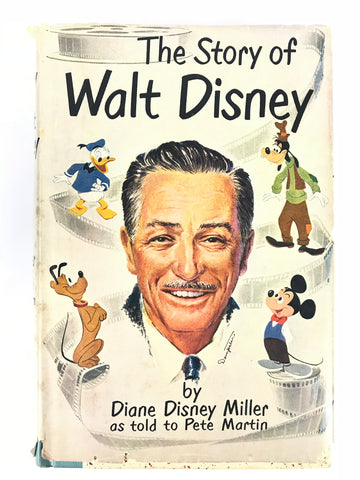 Walt Disney Signed 1956 First Edition Biography