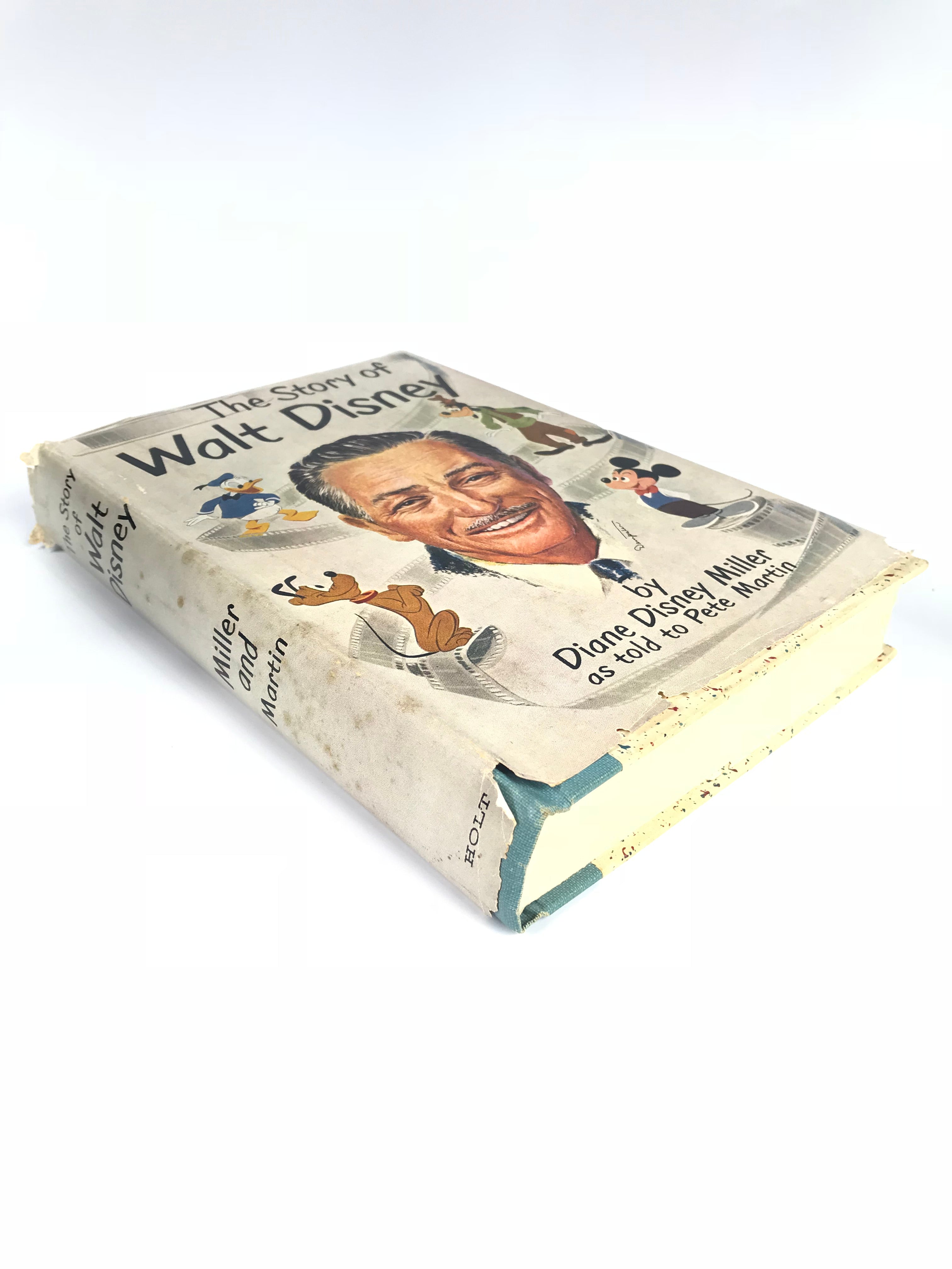 Walt Disney Signed 1956 First Edition Biography