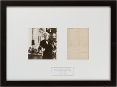 Incredible Thomas Edison Signed 1880 Letter Referencing His Most Famous Experiment “The Light…"