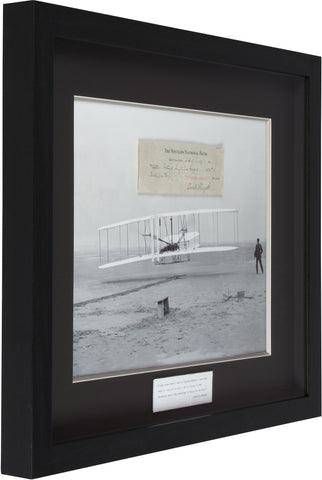 Signed Orville Wright 1917 Check: "Lying in bed thinking about how exciting it would be to fly”