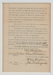 Rare Harry Houdini Signed 1918 Literary Contract: “I always have on my mind...”
