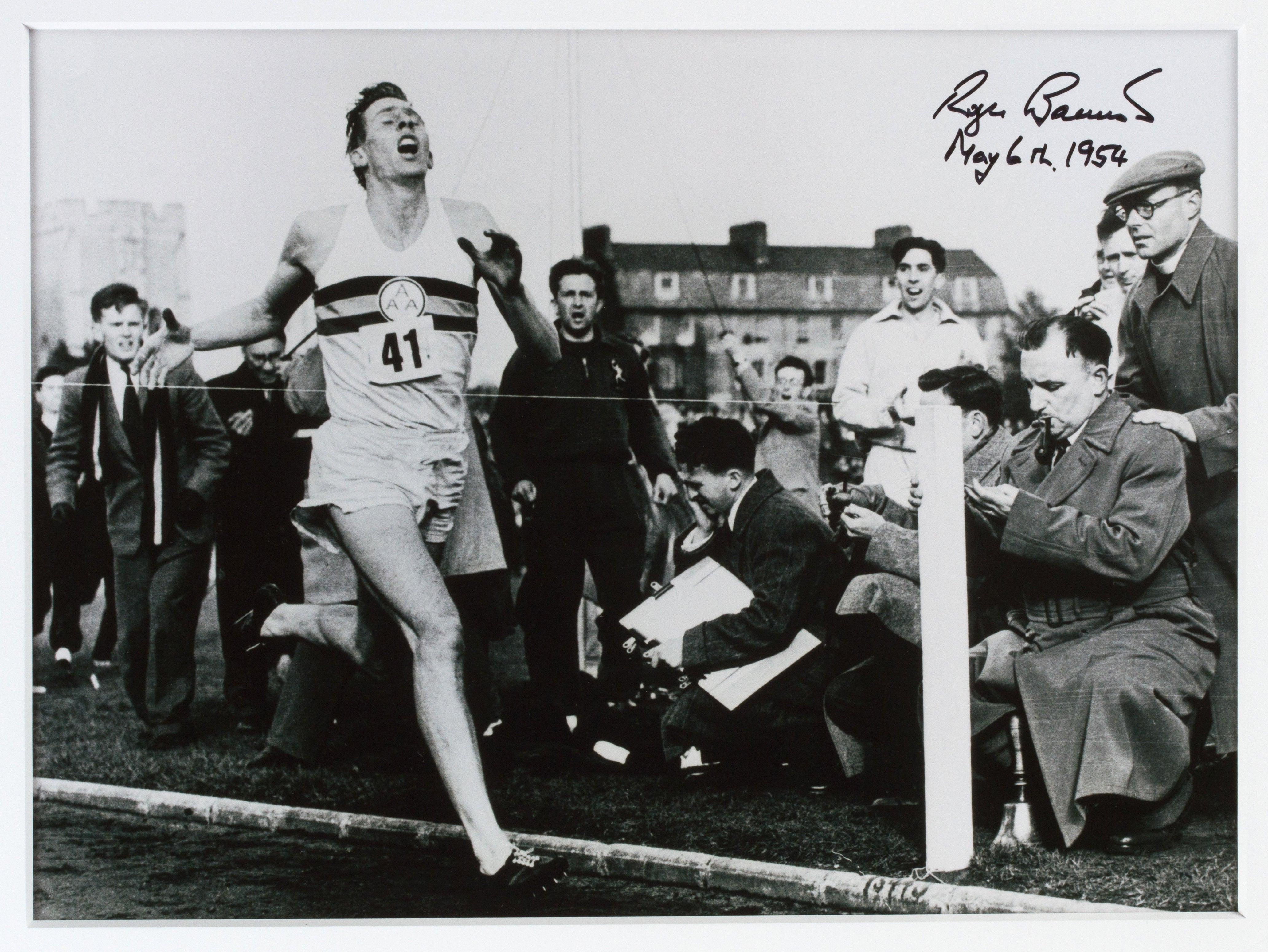 Roger Bannister Signed: “However ordinary each of us may seem...”
