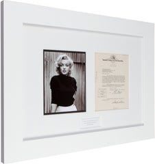 Incredibly Rare Marilyn Monroe Signed 1952 20th Century Fox Film Contract