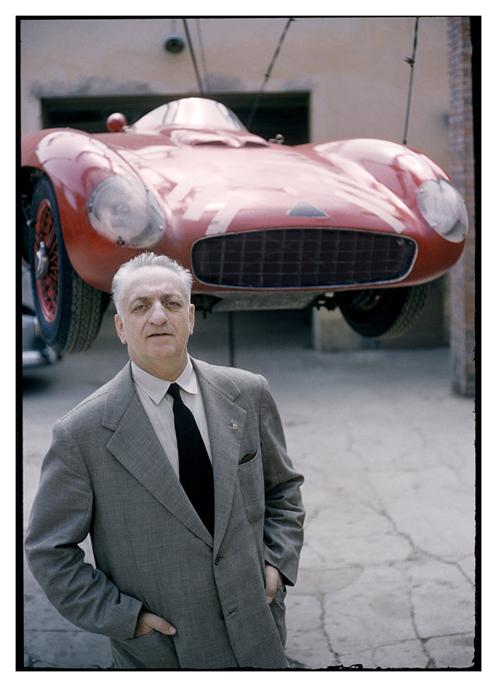Beautiful Enzo Ferrari Signed 1971 Letter important Ferrari history:  “…the presentation of the official Fiorano Track…”
