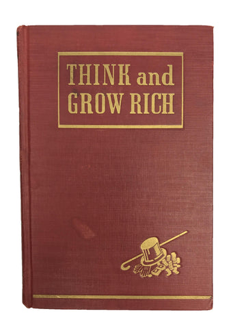 Napoleon Hill Signed 1945 Edition ‘Think and Grow Rich’